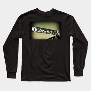 Grosvenor Street, Inglewood, CA by Mistah Wilson Long Sleeve T-Shirt